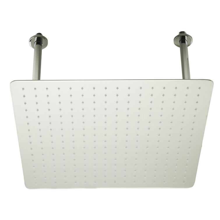 22'' Square Stainless Steel Ceiling Mounted Rain Shower Head