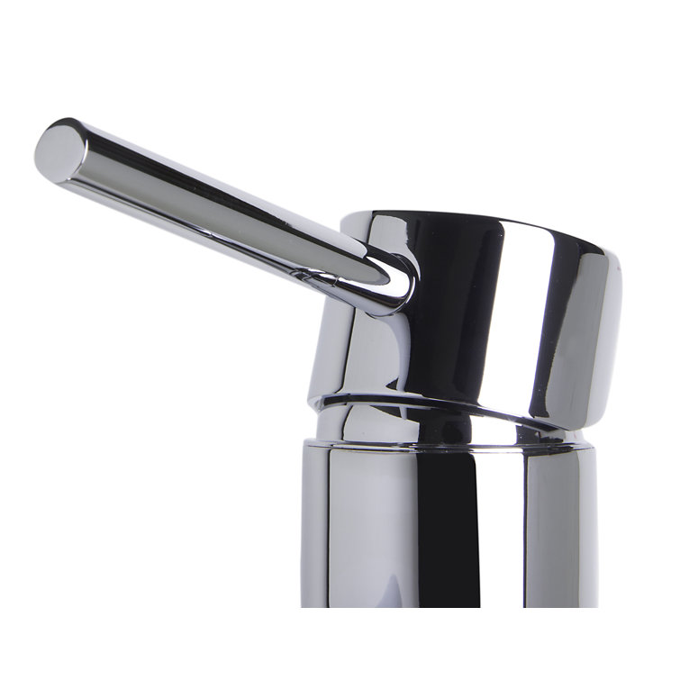 Tall Polished Chrome Single Lever Vessel Sink Faucet