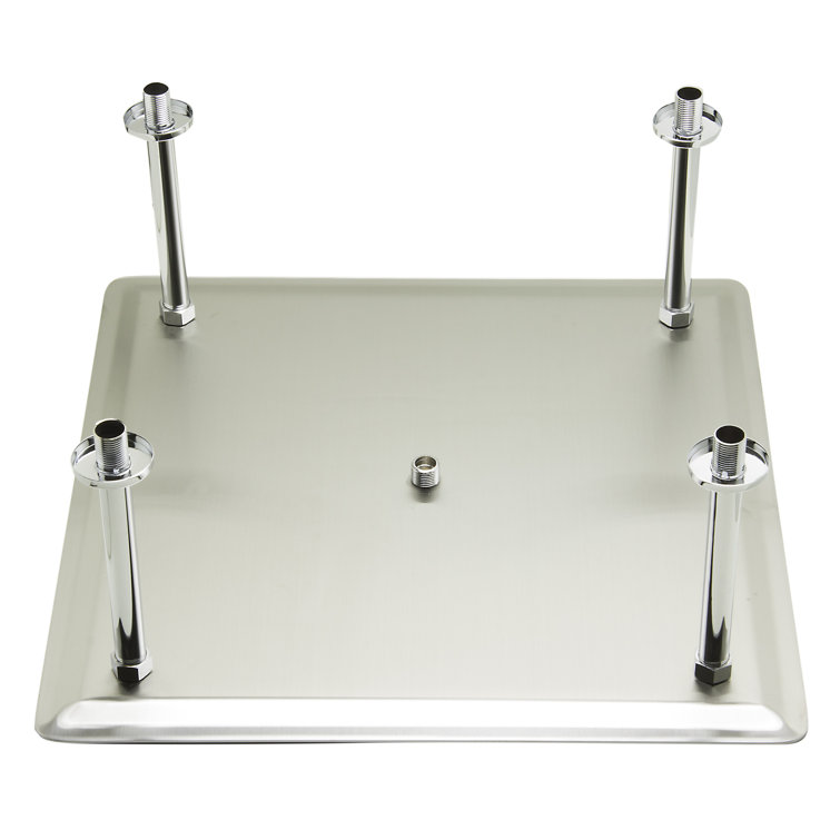 22'' Square Stainless Steel Ceiling Mounted Rain Shower Head