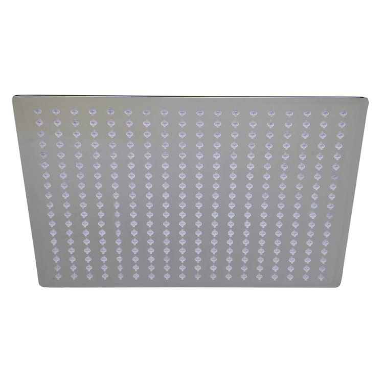 Ultra Thin Polished Stainless Steel Square Rain Shower Head
