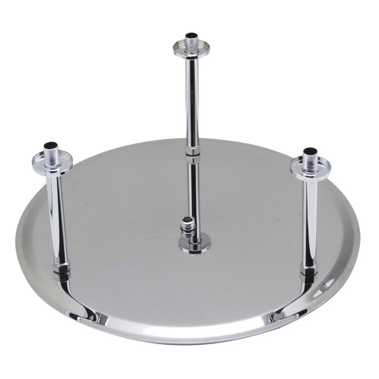 Ultra Thin Polished Stainless Steel Rain Shower Head