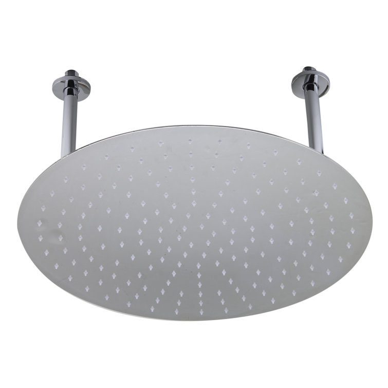 Ultra Thin Polished Stainless Steel Rain Shower Head