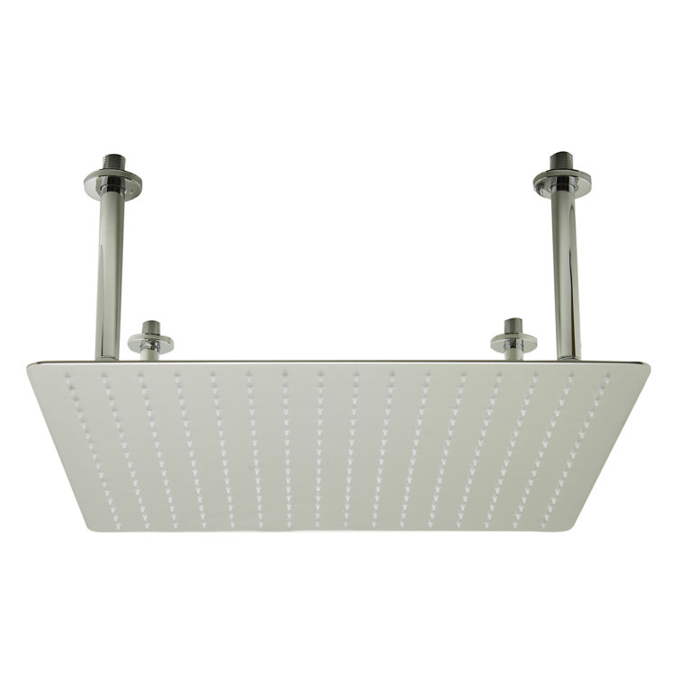 22'' Square Stainless Steel Ceiling Mounted Rain Shower Head