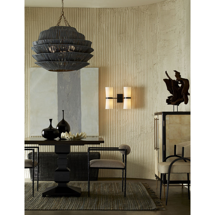 Barbana Pewter Upholstered Armchair with Iron Frame