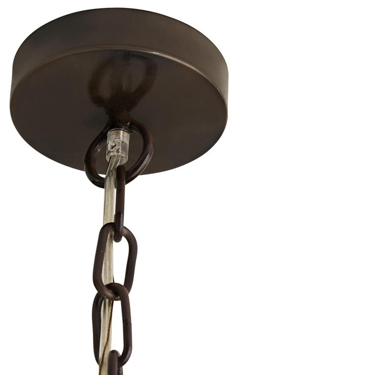 Black Coconut Bead 44" Incandescent Pendant Light
