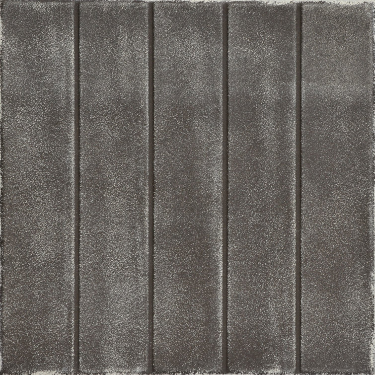 Brown Beige Faux Tin Glue-Up Ceiling Tile, 2 x 2 ft