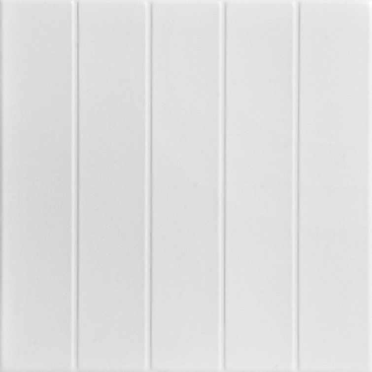 White Heron Textured Polystyrene Glue-up Ceiling Tile