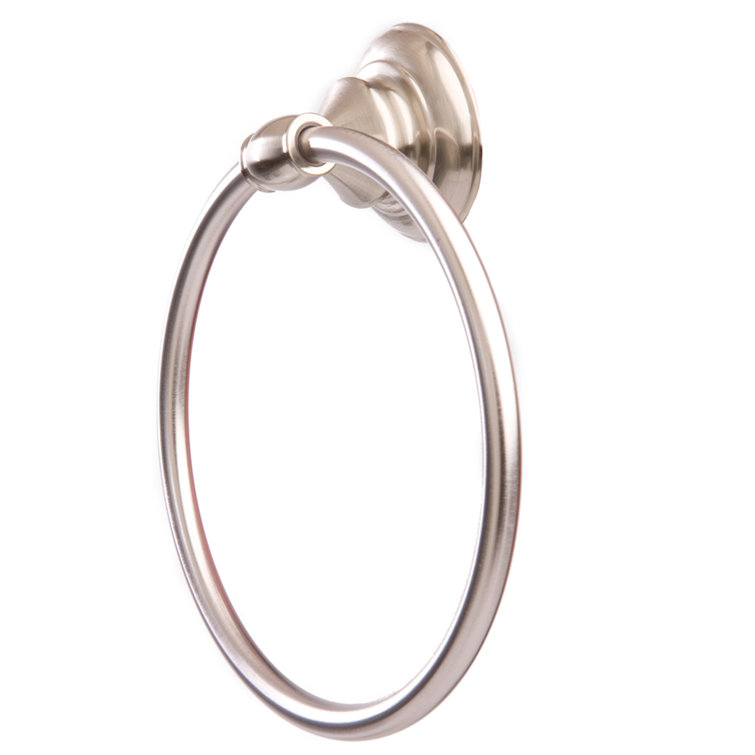 Highlander Brushed Nickel Wall Mounted Towel Ring