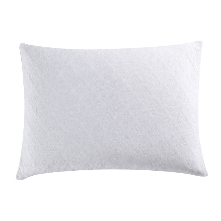 White Queen Cotton Jacquard Reversible Duvet Cover Set
