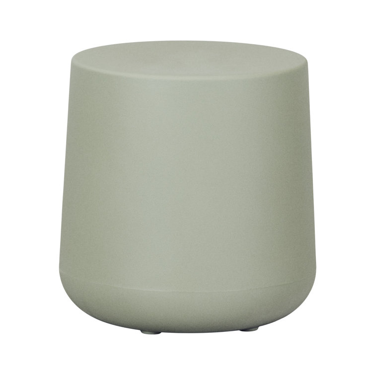 Dalya 15.75'' Sage Green Polyethylene Outdoor Side Table