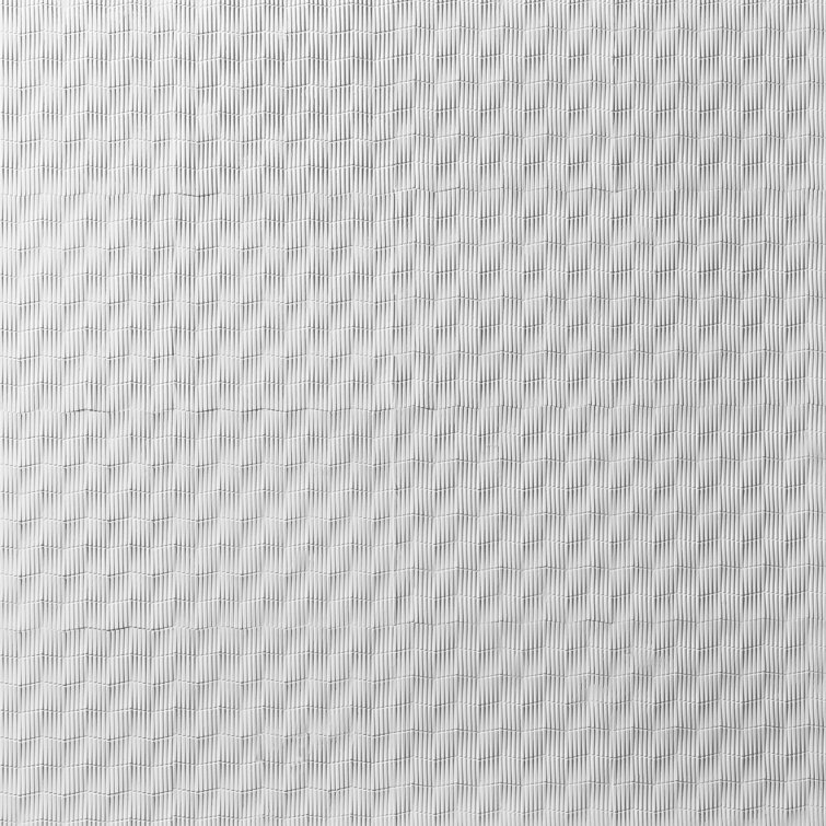Blaze Keys White Linear Resin Mosaic Wall Tile