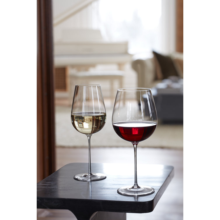 Signature Series 4-Piece Clear Crystal Wine Glass Set