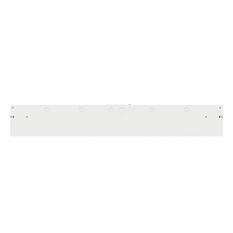 24-Inch Matte White Aluminum Under Cabinet LED Light