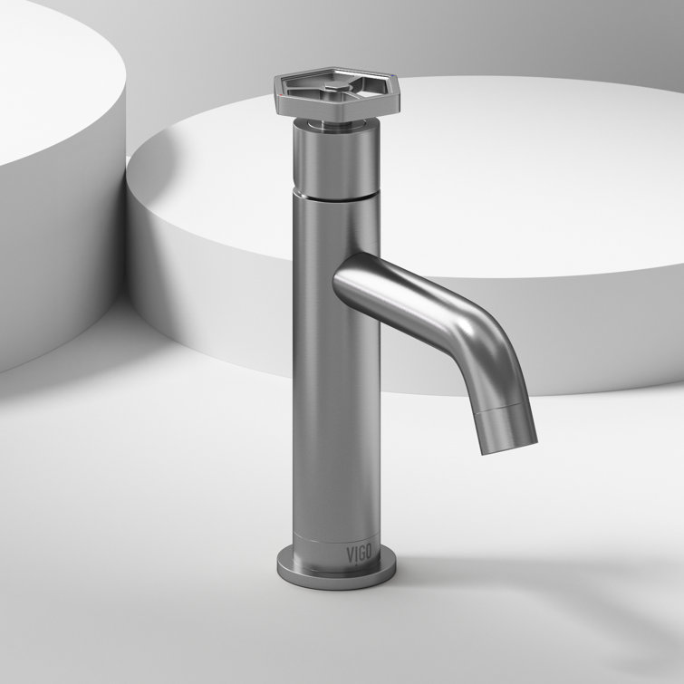Ruxton Brushed Nickel Single Handle Bathroom Faucet