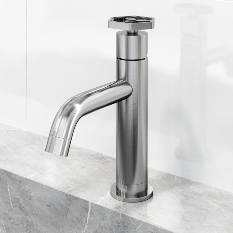 Ruxton Brushed Nickel Single Handle Bathroom Faucet