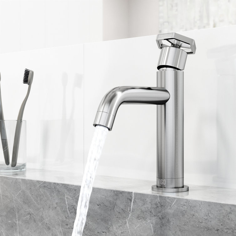 Ruxton Brushed Nickel Single Handle Bathroom Faucet