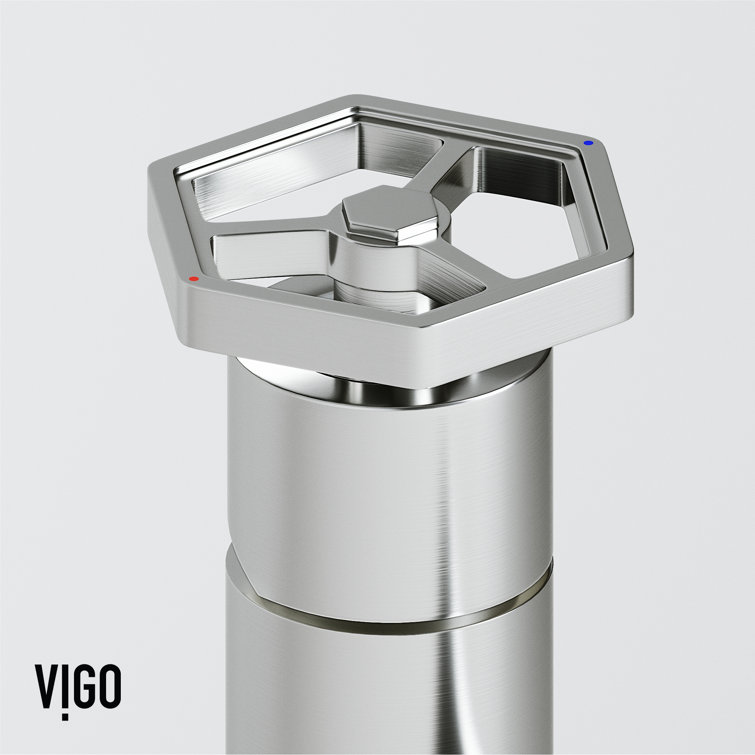 Ruxton Brushed Nickel Single Handle Bathroom Faucet