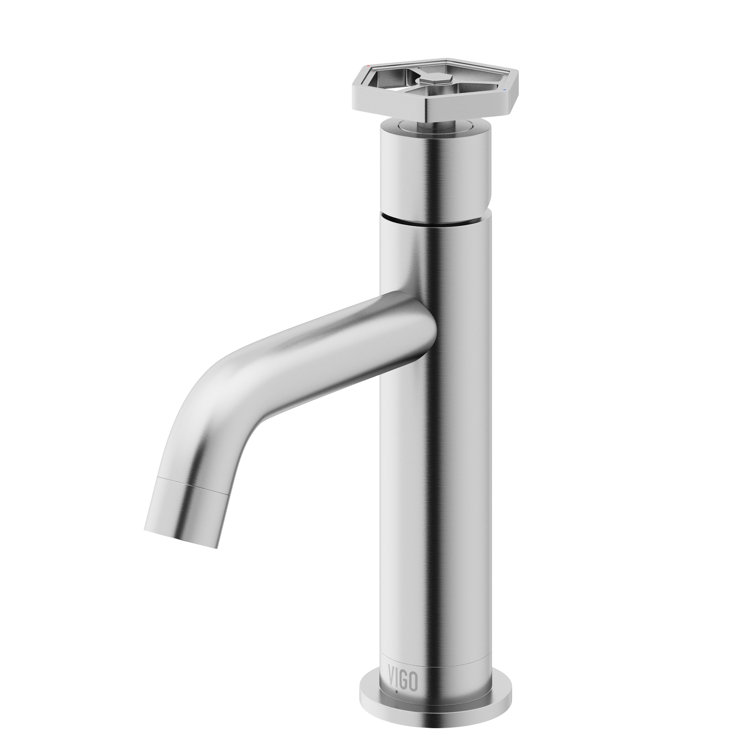 Ruxton Brushed Nickel Single Handle Bathroom Faucet