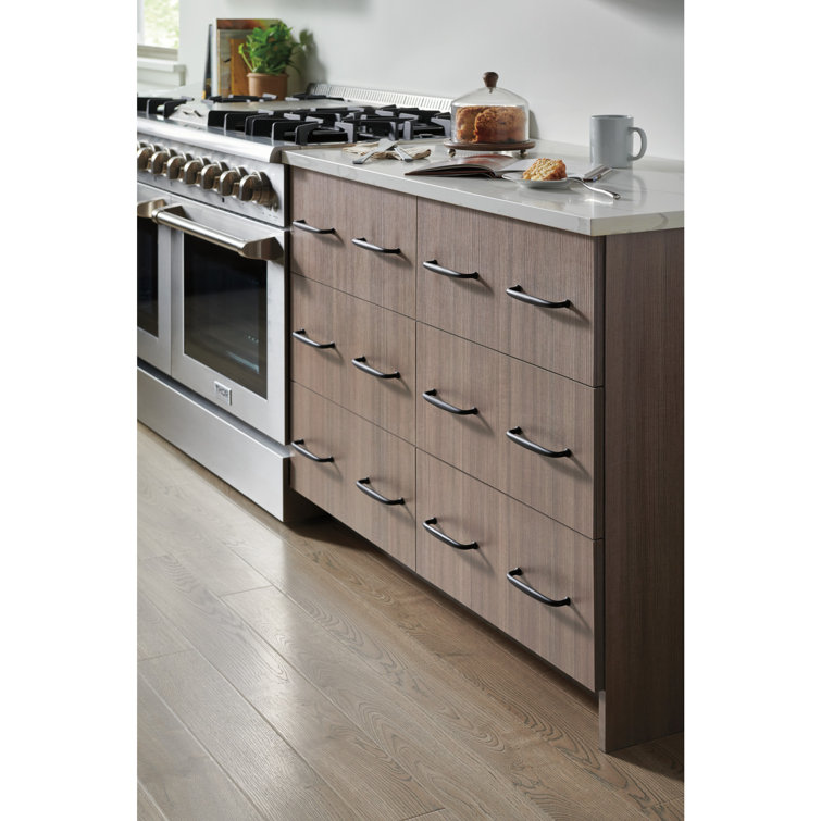 Honey Bronze 18" Modern Appliance Pull with Mounting Hardware