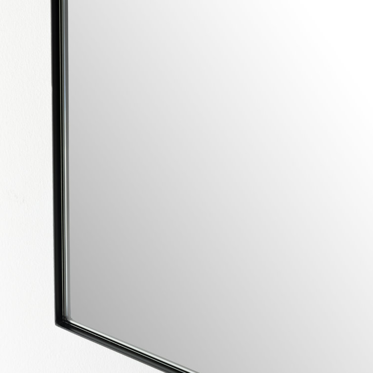 Georgina Rectangular Gold Iron 21"x32" Wall Mirror