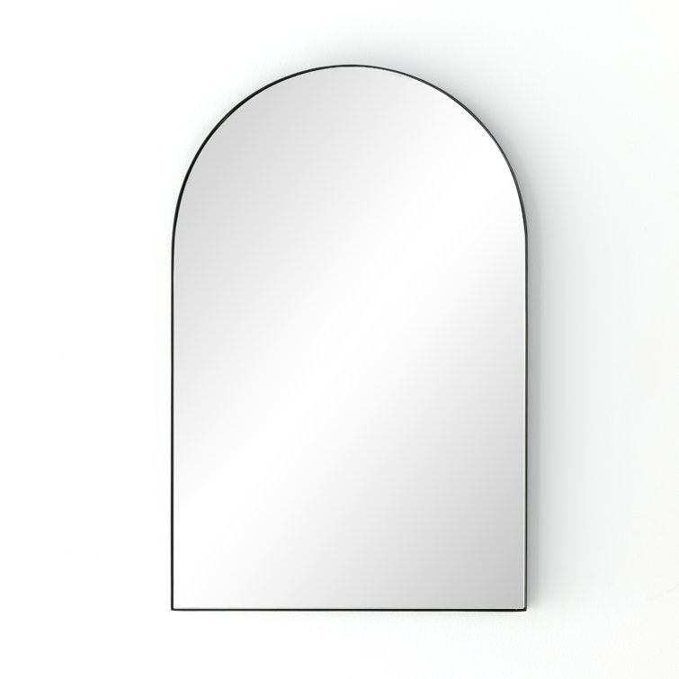 Georgina Rectangular Gold Iron 21"x32" Wall Mirror