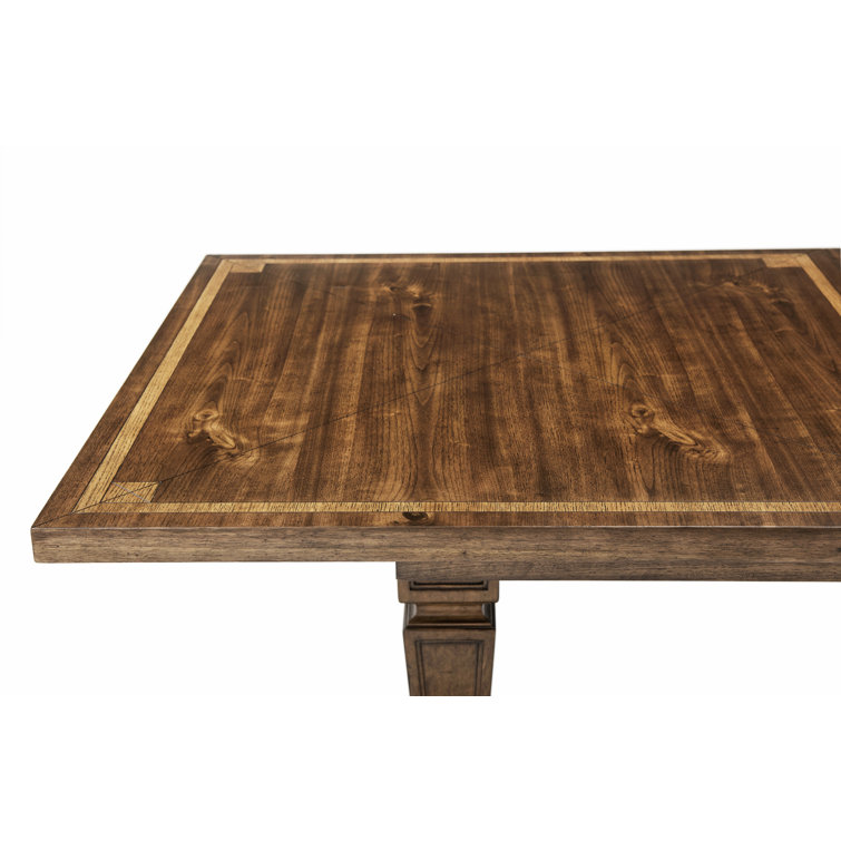 Avesta Finish Extendable Wood Dining Table for Ten