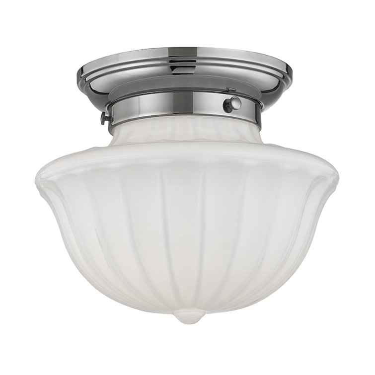 Elegant Aged Brass Globe Pendant with White Glass Shade