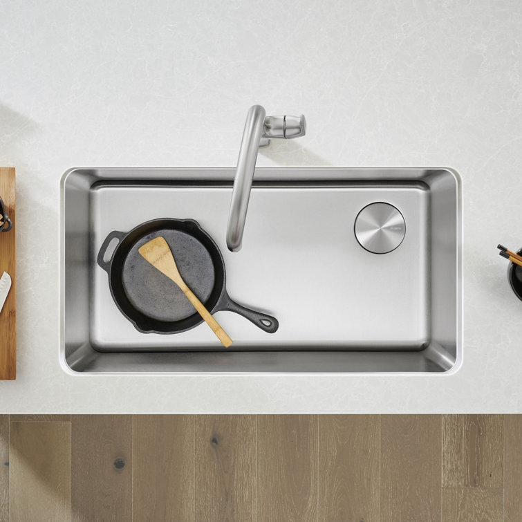 Formera 33" Single Bowl Stainless Steel Undermount Kitchen Sink