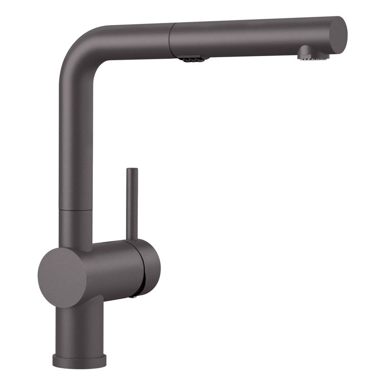 Cinder Minimalist Pull-Out Spray Kitchen Faucet