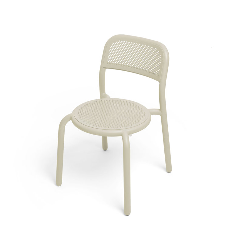 Toní Lightweight Desert Aluminum Stacking Patio Side Chair