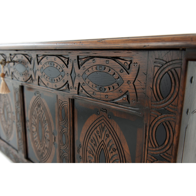 Althorp 53'' Solid Wood Carved Sideboard