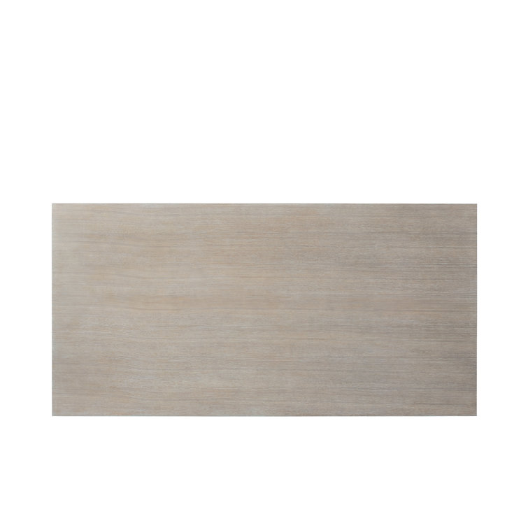 Beige Oak Extendable Rectangular Dining Table