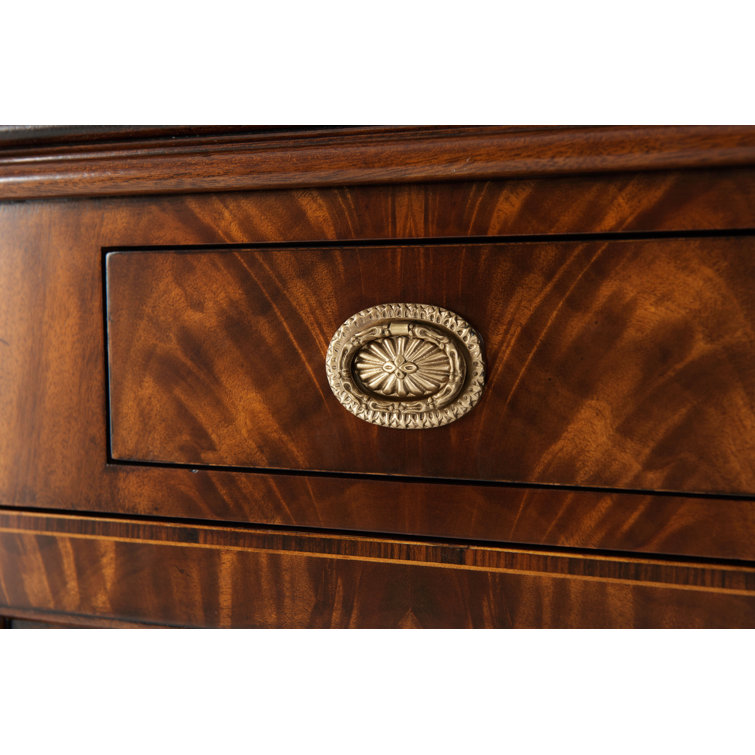 Georgian Mahogany Lighted Corner China Cabinet
