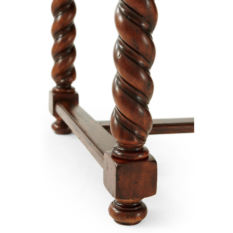 Castle Bromwich Mahogany Writing Desk with Barley Twist Legs
