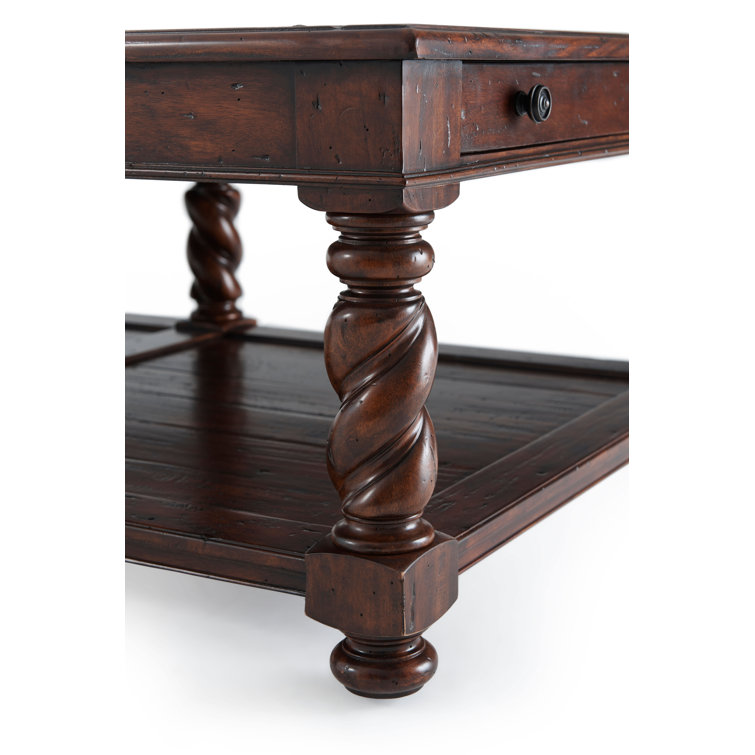 Castle Bromwich Mahogany Rectangular Coffee Table with Storage