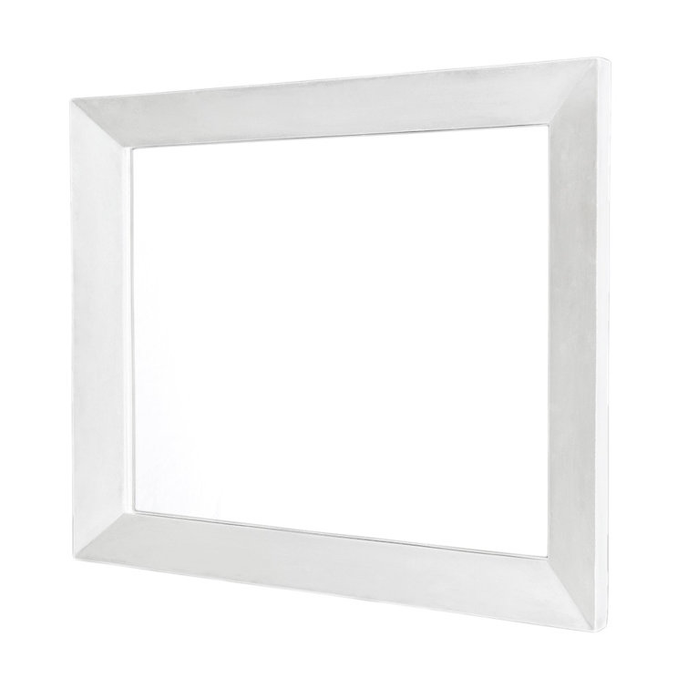 Pearl Rectangular Concrete Framed Vanity Mirror