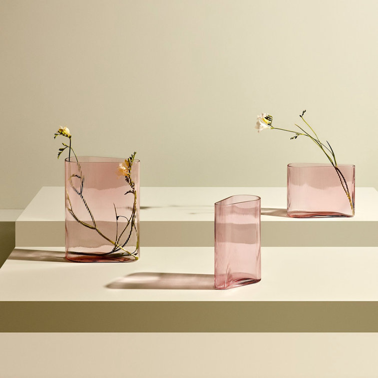 Pink Crystal Bouquet Table Vase