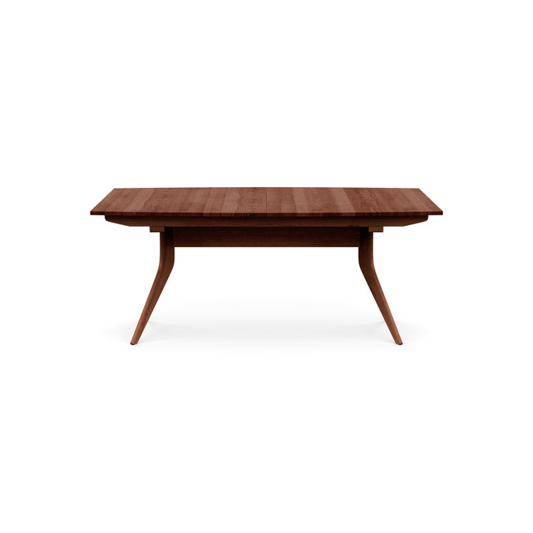 Catalina Cognac Cherry Extendable Mid-Century Dining Table