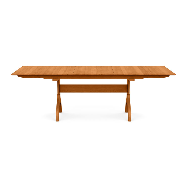 Sarah Contemporary Extendable Dining Table in Natural Cherry