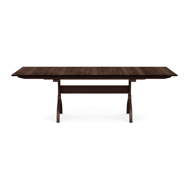 Sarah Contemporary Extendable Dining Table in Natural Cherry