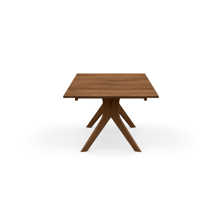 Saddle Cherry Extendable Solid Wood Dining Table