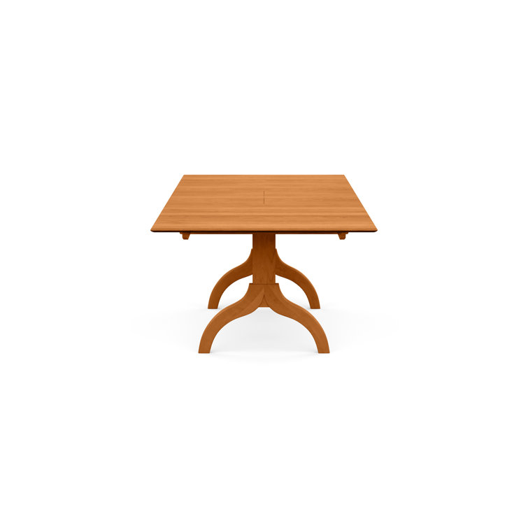 Sarah Contemporary Extendable Dining Table in Natural Cherry