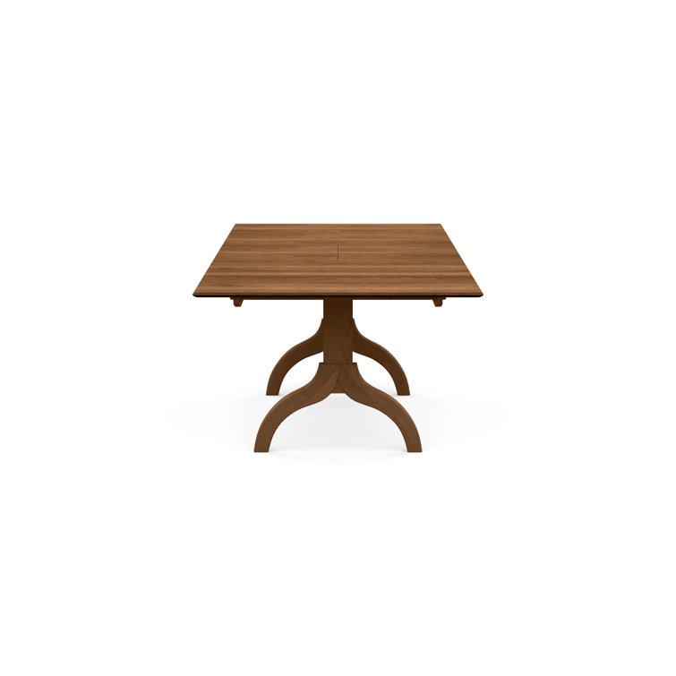 Saddle Cherry 84" Reclaimed Wood Rustic Extendable Dining Table