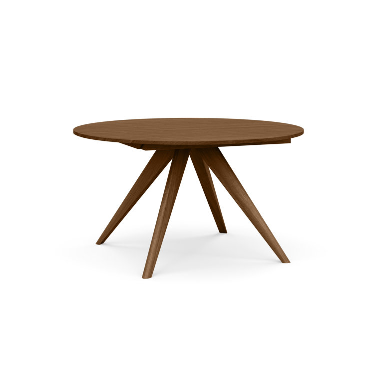 Catalina 60" Natural Walnut Extendable Mid-Century Dining Table