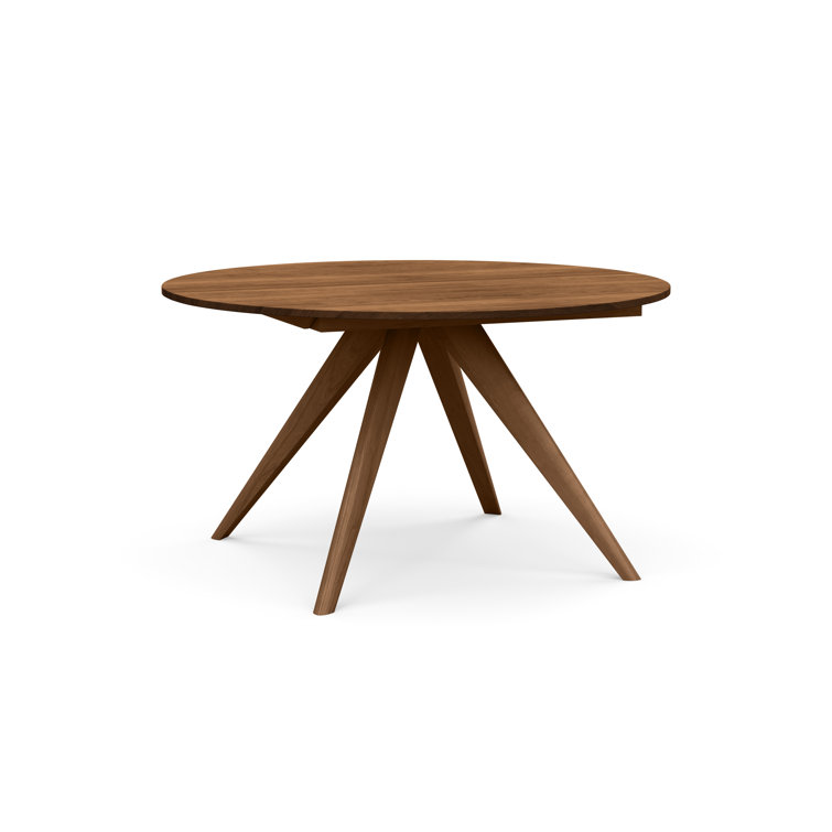 Catalina Mid-century Modern Saddle Cherry Extendable Dining Table