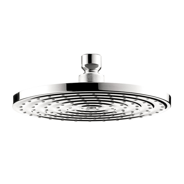 Modern Chrome 7-Inch Ceiling Mounted Rain Showerhead
