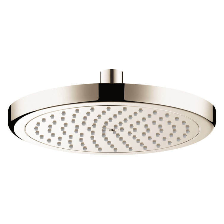 8.6-Inch Brushed Nickel Rain Jet Showerhead