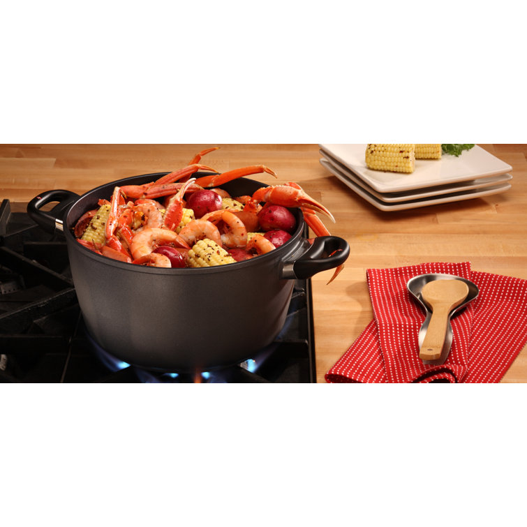 Swiss Diamond 8.5 Qt Nonstick Aluminum Stock Pot with Lid