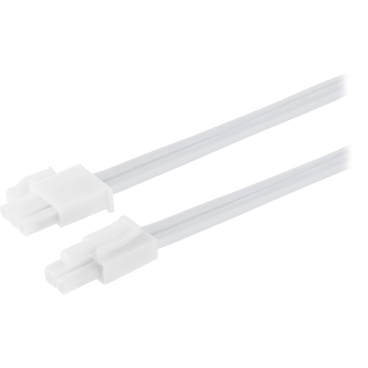Enbrighten 120in White Under Cabinet Light Fixture Linking Cord