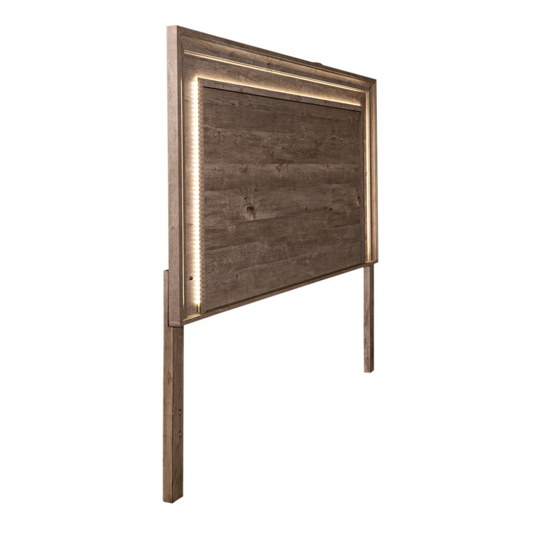 Greystone King Panel Bed with Dresser, Mirror, and Nightstand Set